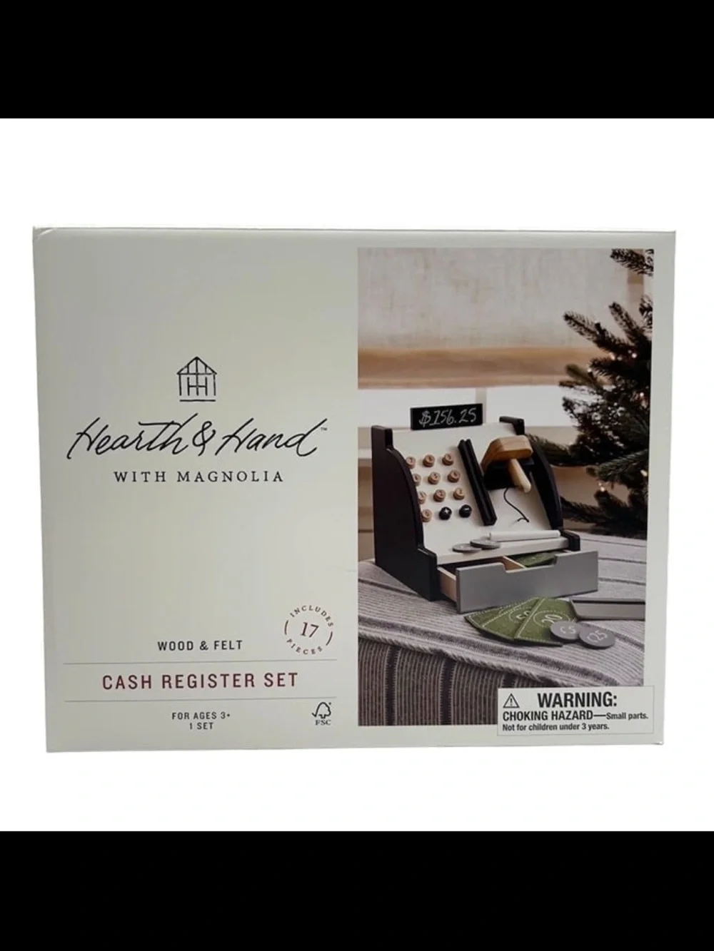 Toy Cash Register Set - Hearth & Hand with Magnolia •17 pc Set• Educational Stem